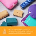 thumbnail image 6 of Sol Living Zafu Meditation Cushion Round Yoga Pillow Floor Cushions Lotus Pose Cotton Bolster Meditation Pillow Pouf - Meditation Accessories - 15" x 15" x 7" - Purple, 6 of 8