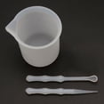 thumbnail image 4 of 4Pieces/set Epoxy Resin Cups Measuring Cups Scraper Stirrers Spoon DIY Casting, 4 of 8