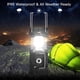 thumbnail image 3 of Linterna LED azul recargable por USB y solar, potente lámpara de camping, linterna portátil para jardín de 2 modos, linterna colgante de 360° con iluminación impermeable para vivac, rescate, garaje,, 3 of 5