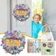 thumbnail image 1 of Corona de Flores Fiudx para Puerta de Camión Conejito de Pascua, 1 of 6