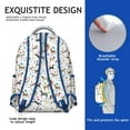 thumbnail image 5 of Stallion Dream Backpack - Waterproof School Bag with Galloping Horse Graphics - Trendy Equestrian Backpack for High School Teens, 5 of 6