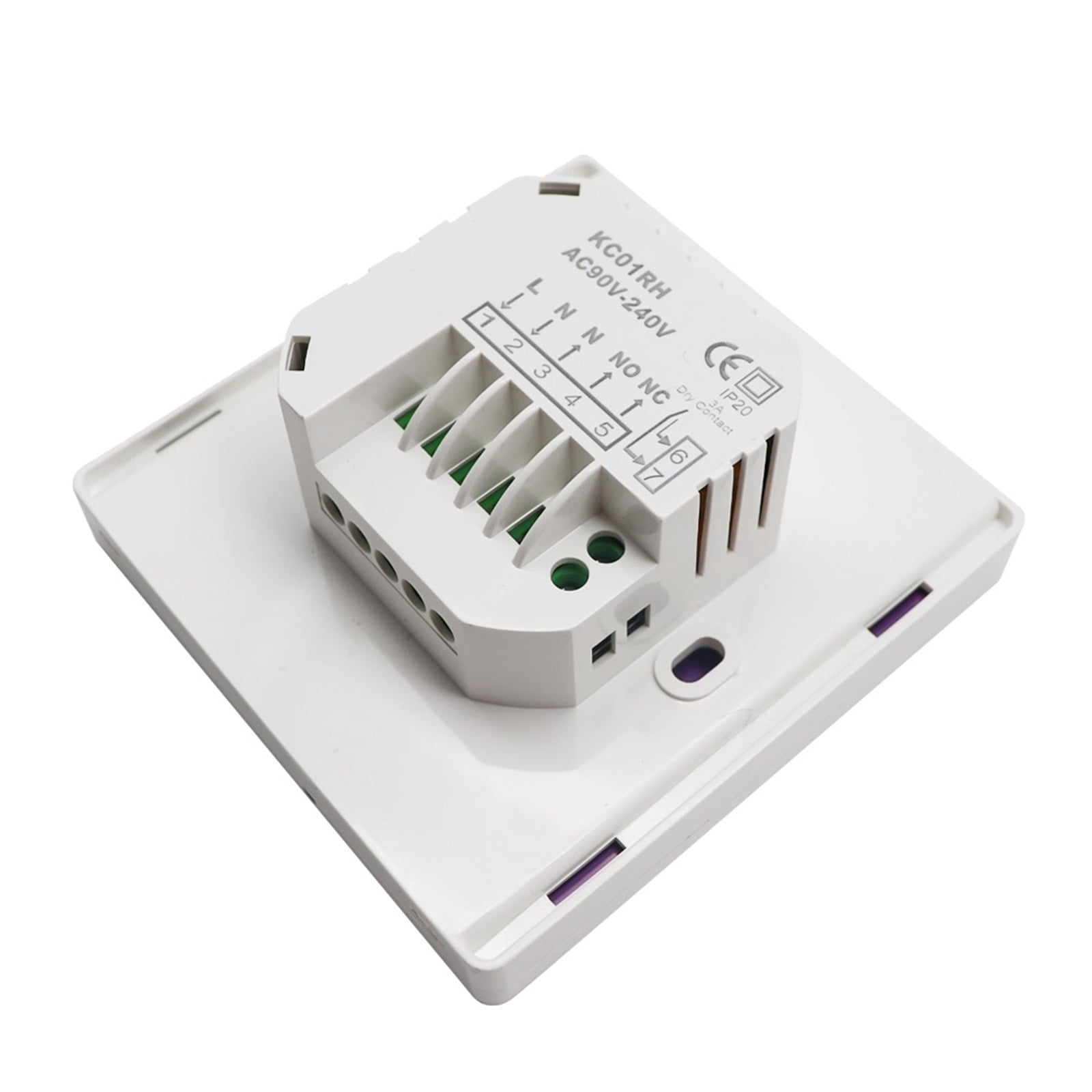 16A Water Electric Floor Heating TRV House Room Thermostat Temperature Controller Digital LCD Display Wall Mounted ,Easy Installation