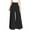 Black, variant on Buigttklop Pants for Women 2024 Casual Solid Elegant High Waist Wide Leg Pants Trousers Flare Trousers Zipper Pants