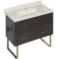 thumbnail image 1 of American Imaginations 35.5-in. W 1 Hole Ceramic Top Set In White Color AI-18660, 1 of 1