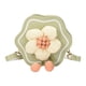 thumbnail image 4 of Lindo bolso bandolera con flores para niñas Verde, 4 of 9