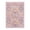 Rosy Pink, variant on Lahome Floral Washable 8'x10' Rug, Large Rugs for Living Room, Green Soft 8 x 10 Boho Bedroom Rugs, Non Slip Botanical Ultra Thin Floor Carpet for Dining Room Nursery, Green