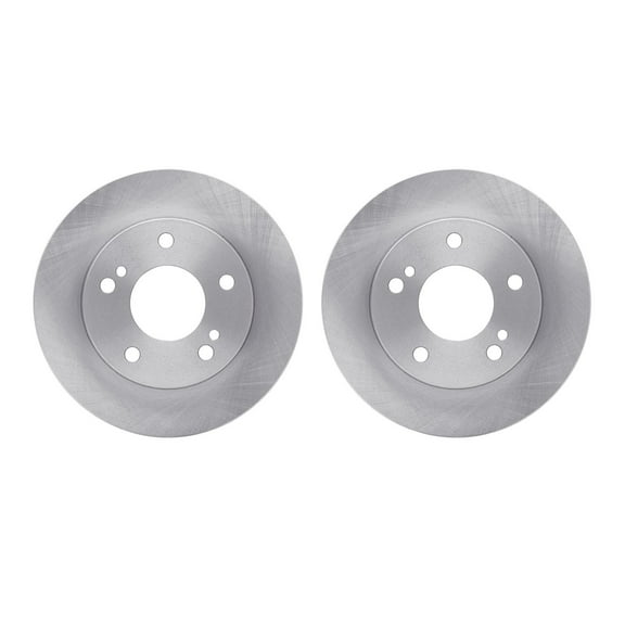 Dynamic Friction Company Front Brake Rotors 6002-67042