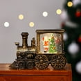 thumbnail image 4 of Christmas Train Tabletop Xmas Holiday Centerpiece Festive Desktop Ornament for Home Party Decorations, 4 of 6