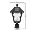 thumbnail image 3 of Gama Sonic Baytown 3585387 Solar-Powered LED Lantern - Black, 3 of 8