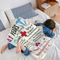 thumbnail image 4 of Nurse Gifts Blanket, 40 x 50 Inch Throw Lightweight Super Soft Cozy Blankets for Couch Bed Sofa Chair, Nurse Appreciation Gifts,Nurse Gifts for Nursing Student, 4 of 6
