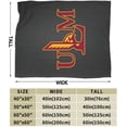 thumbnail image 3 of Ulm Warhawk Fleece Blanket, Very Soft Microfiber Flannel Blanket for Couch Warm and Cozy for All Seasons, 3 of 6