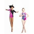 thumbnail image 5 of Rainbeau Moves Girl's Dance & Gymnastics Foiled Bike Short with Inset, XS-L, 5 of 5