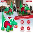 thumbnail image 2 of Resenkos Inflatable Christmas Decor,Inflatable Christmas Decoration with LED Lights for Yard, 2 of 8