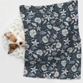 thumbnail image 6 of Naloa Sea Shells 1 Dog Blanket, 3 Sizes Cat Blanket for Indoor Cats Large Medium Small Dog Gifts-Large, 6 of 8