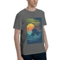 thumbnail image 2 of Bingfone Palm Trees Men'S Loose Fit Short-Sleeve Pocket T-Shirt, 2 of 7