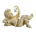 thumbnail image 4 of SRstrat Solar Garden Statues Outdoor,Firefly jar,Garden Children Boy Girl Statue Outdoor Sculpture Decor Boys and Girls for Outdoor Garden Decoration, 4 of 9
