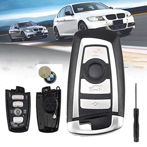 4 Button Smart Car Remote Key Shell for BMW F CAS4 5 Series 7 Series 1 2 3 4 5 6 7 M Series for BMW X1 X3 X4 X5 X6 M2 M3 M4 M5 M6 Smart Key Fob Case Cover