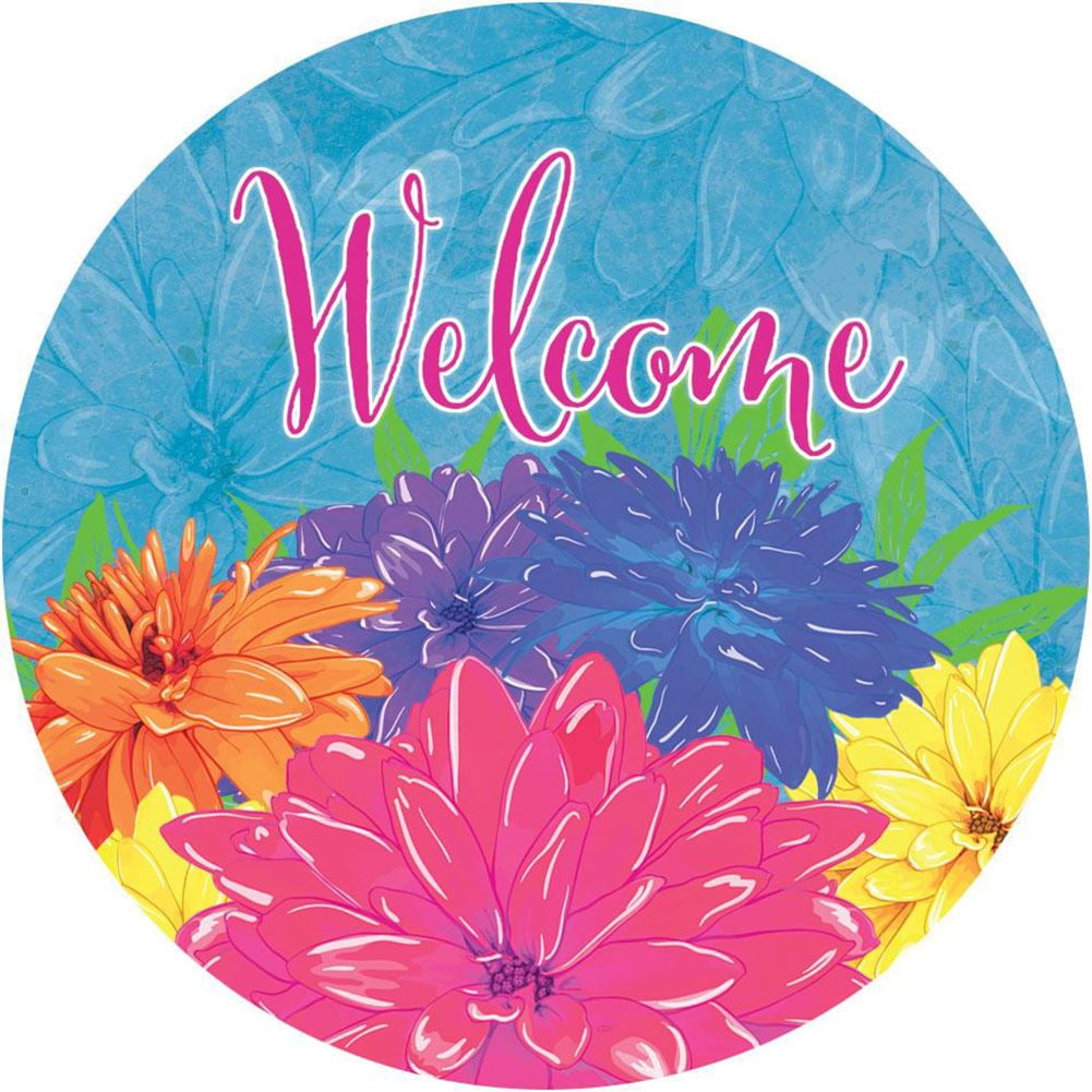 Custom Decor Accent Summer Florals