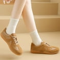 thumbnail image 6 of Women's Casual Shoes Fashion Suede Lace Up Flat Casual Shoes Comfortable Loafers For Everyday Use On Walking Footwear, 6 of 9