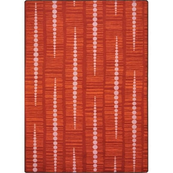 Kid Essentials Recoil Rectangle Teen Area Rugs  03 Red - 5 ft. 4 in. x 7 ft. 8 in.