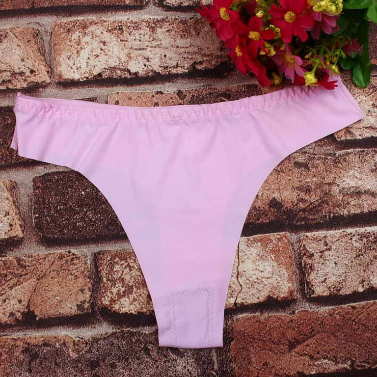 MRULIC lingerie for women Gas Cotton PK Thong Women Spandex