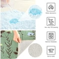thumbnail image 6 of Wildflowers Bathroom Rug 24"×16",Non-Slip High Absorbent Bath Mat Rug Machine Washable Bahtub Mats Home Decor, 6 of 7