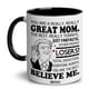 thumbnail image 1 of Taza de café BECHUSKY Mom de cerámica de 11 onzas, regalo de cumpleaños, 1 of 6