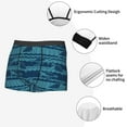 thumbnail image 6 of Bingfone Turtles and Waves Men's Underwear - Casual Stretch Boxer Briefs-XX-Large, 6 of 9