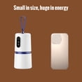 thumbnail image 3 of High Speed Portable Clothes Dryer, Mini 200W Dryer Machine with Hair Drying and Clothes Drying Modes, 3 Temperature, for Apartment Travel RV, 3 of 7