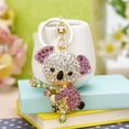 thumbnail image 4 of Xinyolin Cute Rhinestone Inlaid Koala Pendant Keychain Car Key Ring, Holder Bag Charm, 4 of 8