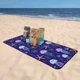 thumbnail image 6 of Cotton Bath Towels for Bathroom - Cartoon Jellyfish Scallop Microfiber Quick Dry Towels for Body Bath Sheets, Personalized Beach Towel, Soft Shower Towels for Travel Home Beach 27*55in, 6 of 7