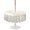 Light Apricot, variant on Outdoor Tablecloth with Umbrella Hole for Patio/Picnic/Party/Camping, Coastal Shell Beige Waterproof Table Cloth Rectangle Table Cover Washable, Ocean Shell Beach Summer (60"x 102")