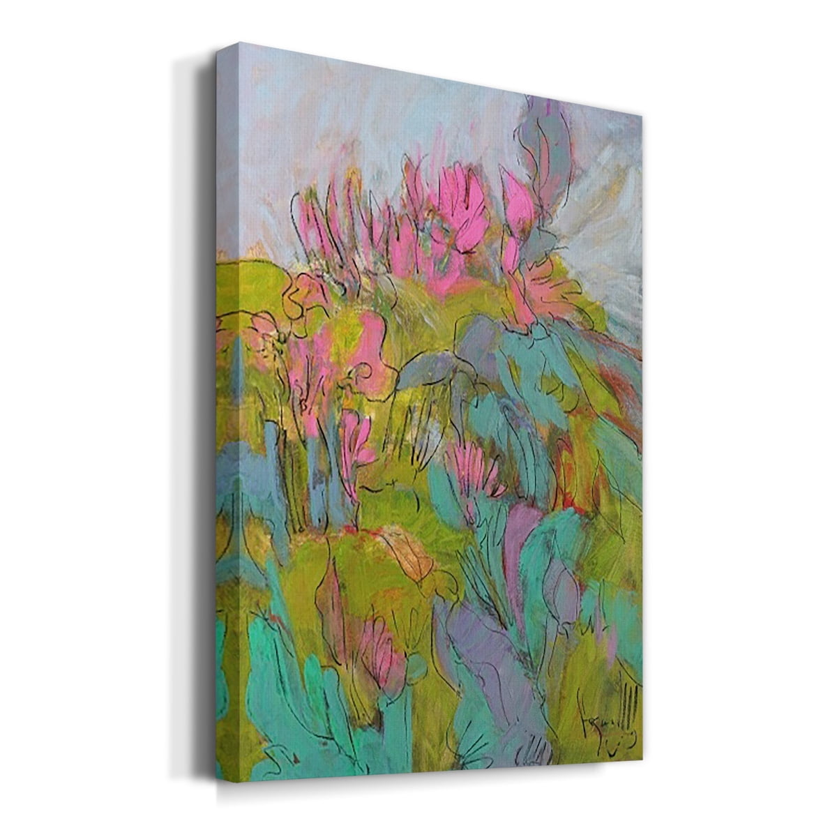 Rise and Bloom Premium Gallery Wrapped Canvas - Ready to Hang
