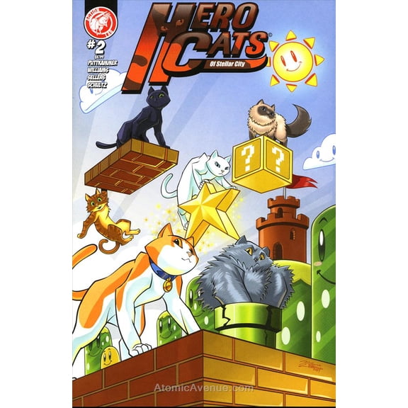 Hero Cats #2 VF ; Action Lab Comic Book