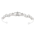 thumbnail image 4 of CRILSTYLEO Bridal Tiaras For Wedding Rhinestone Crown Silver Women 1Set 6.3X5.3X0.8In, 4 of 8