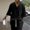 Black, variant on ZZwxWA Mens Casual 2 Piece Outfits Knit V Neck Short Sleeve Tshirts and Shorts Set Tracksuits with Pockets