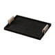 thumbnail image 2 of Bandeja para joyas, plato para servir postres, collar y pulsera rectangular multiusos 30cmx20cmx2cm negro, 2 of 9