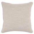 thumbnail image 2 of Benzara BM228906 Textured Fabric Throw Pillow with Piped Edges, Navy Blue & Beige, 2 of 5