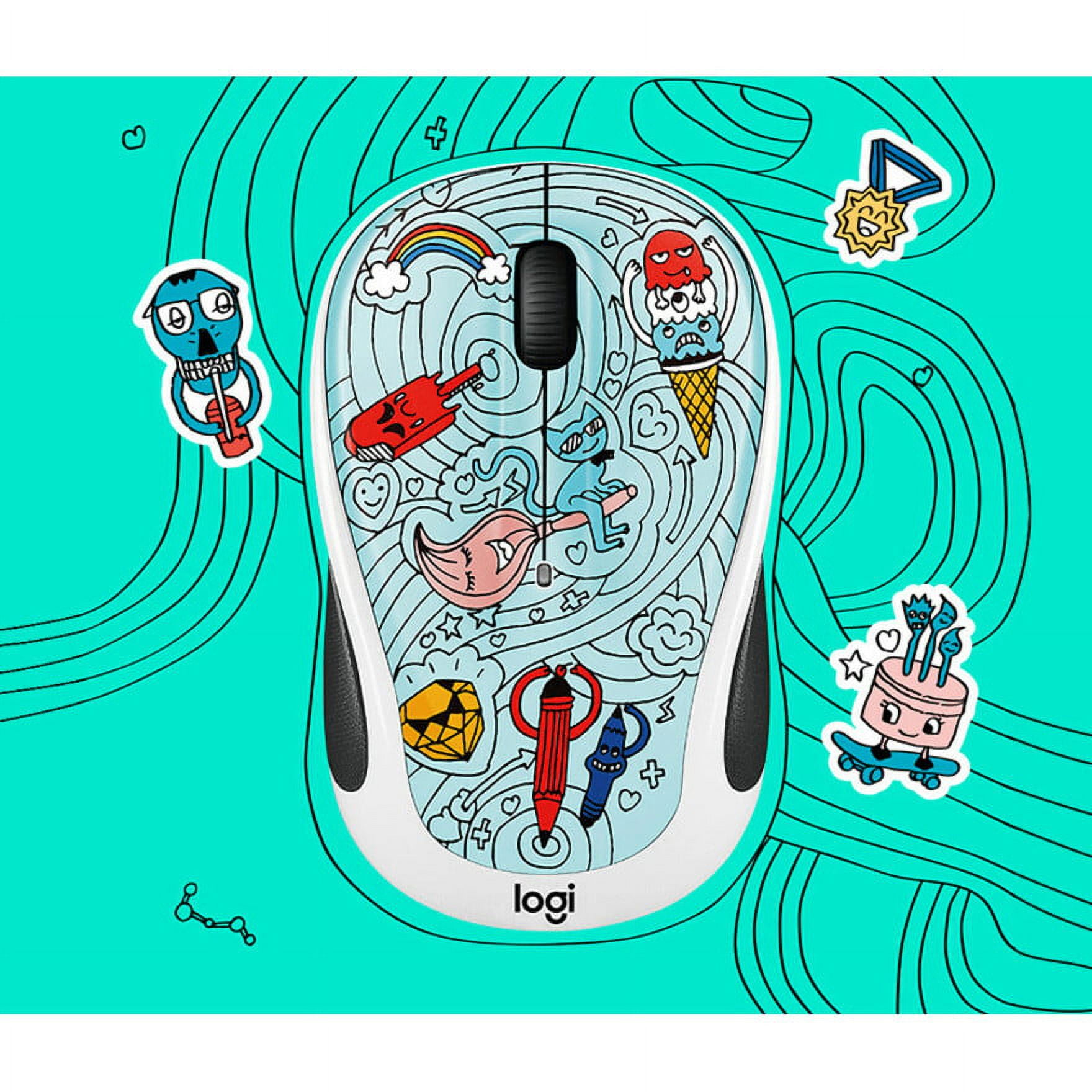 Logitech DOODLE COLLECTION M325C Wireless Mouse