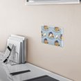 thumbnail image 5 of Yayeee Toggle Light Switch Wall Plate 2-Gang 4.56"x4.48" Decorative Outlet Cover, Blueberry Pancake Pattern, 5 of 7
