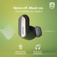 thumbnail image 2 of Auriculares True Wireless PHILIPS T6908 con ANC híbrido negro, 2 of 9
