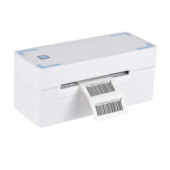 TFixolThermal Shipping Label Printer 4 Inch Desktop Express Barcode Label Sticker Maker 4x6 Portable USB&BT Wireless Connection Max. 80mm Paper Width 180mm/s High Speed Support Windows Mac System ESC/