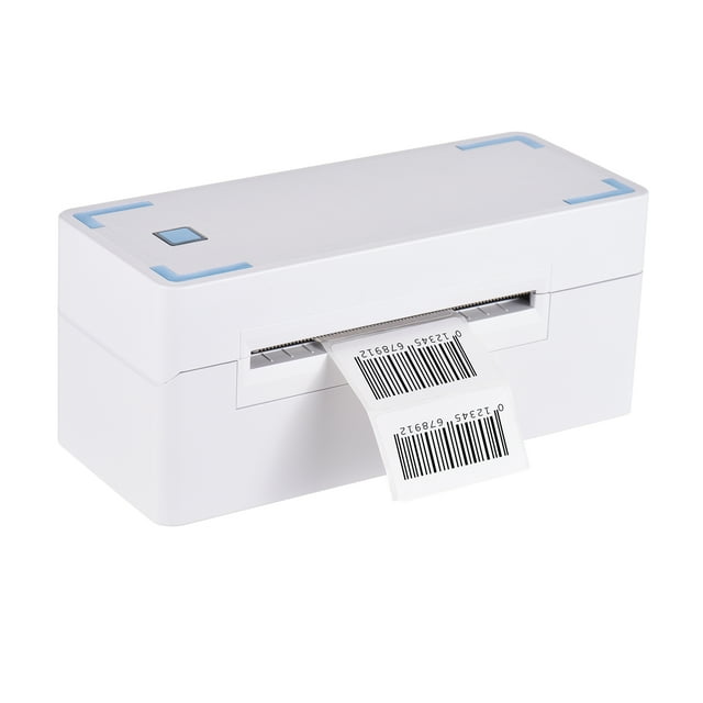 TFixolThermal Shipping Label Printer 4 Inch Desktop Express Barcode Label Sticker Maker 4x6 Portable USB&BT Wireless Connection Max. 80mm Paper Width 180mm/s High Speed Support Windows Mac System ESC/