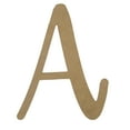 thumbnail image 1 of Wooden Letter Unfinished, Colleen Font, Craft Cutout, 1 of 3