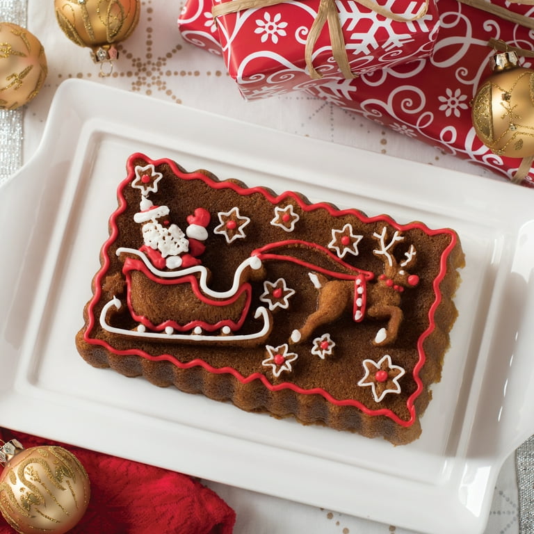 King Arthur Baking Santa's Sleigh Loaf Pan - 10¼ x 2¾x 5¾