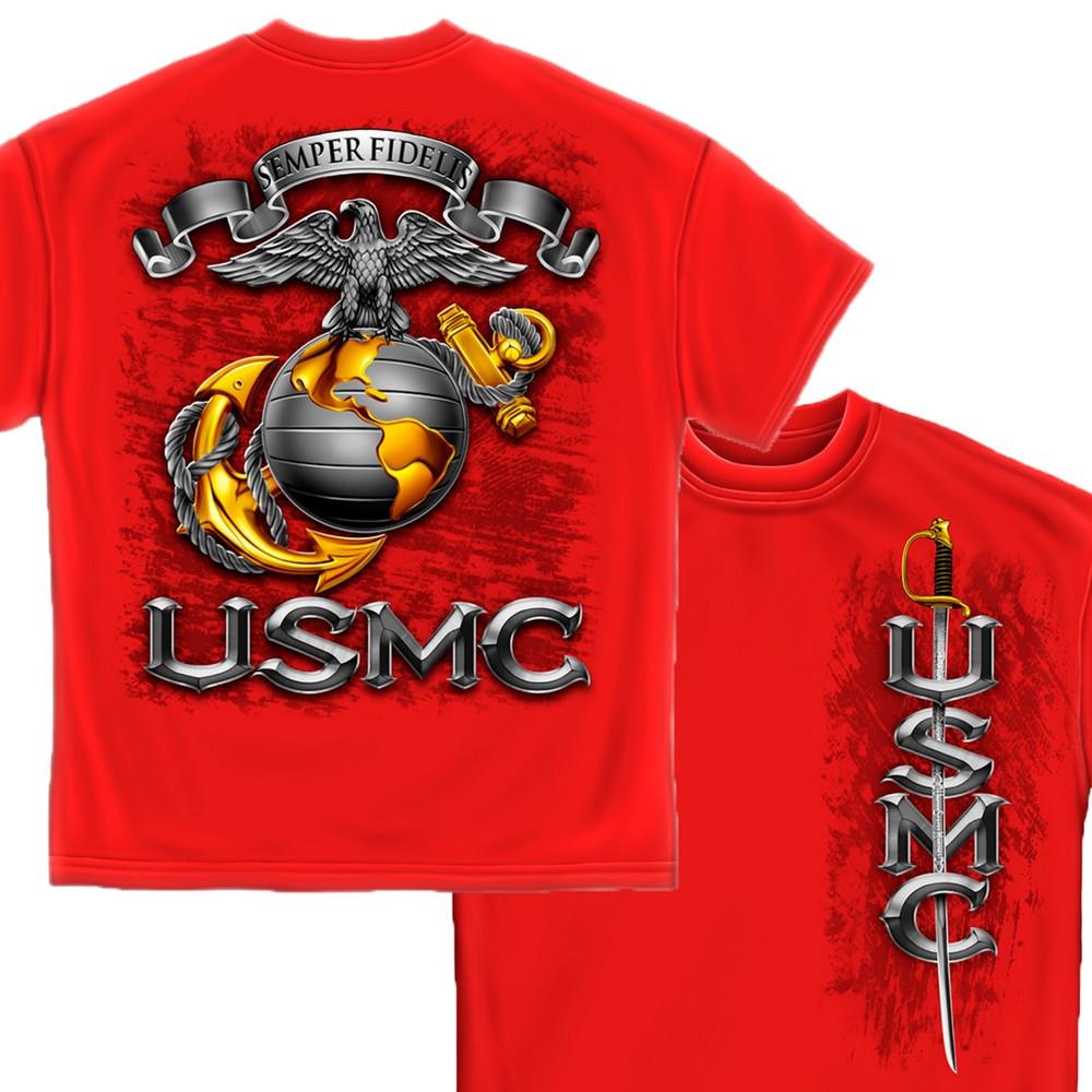USMC Marine Corps Anchor Unisex Youth Boys and Girls Sweatshirt Baseball Uniform Jacket Sport Coat