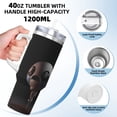 thumbnail image 4 of Lsque The Binding of Isaac Pattern 40 OZ Ice Bully Cup with Handle and Straw, Double Wall Stainless Steel Tumbler Travel Coffee Cup with Lid for Christmas Present, 4 of 8