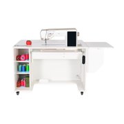 Kangaroo Melbourne Electric Sewing Cabinet – Programmable Lift, Ash White Finish