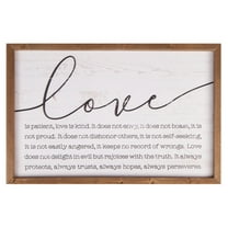 P. Graham Dunn Indoor/Outdoor Pine Message Signs, 24.25 in x 2.35 in