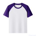 thumbnail image 2 of Fozruso Boys Basic Short Sleeve Tee Shirt Soft Blend Crew Neck T-Shirts for Toddler and Kids School Daily Casual, 2 of 6
